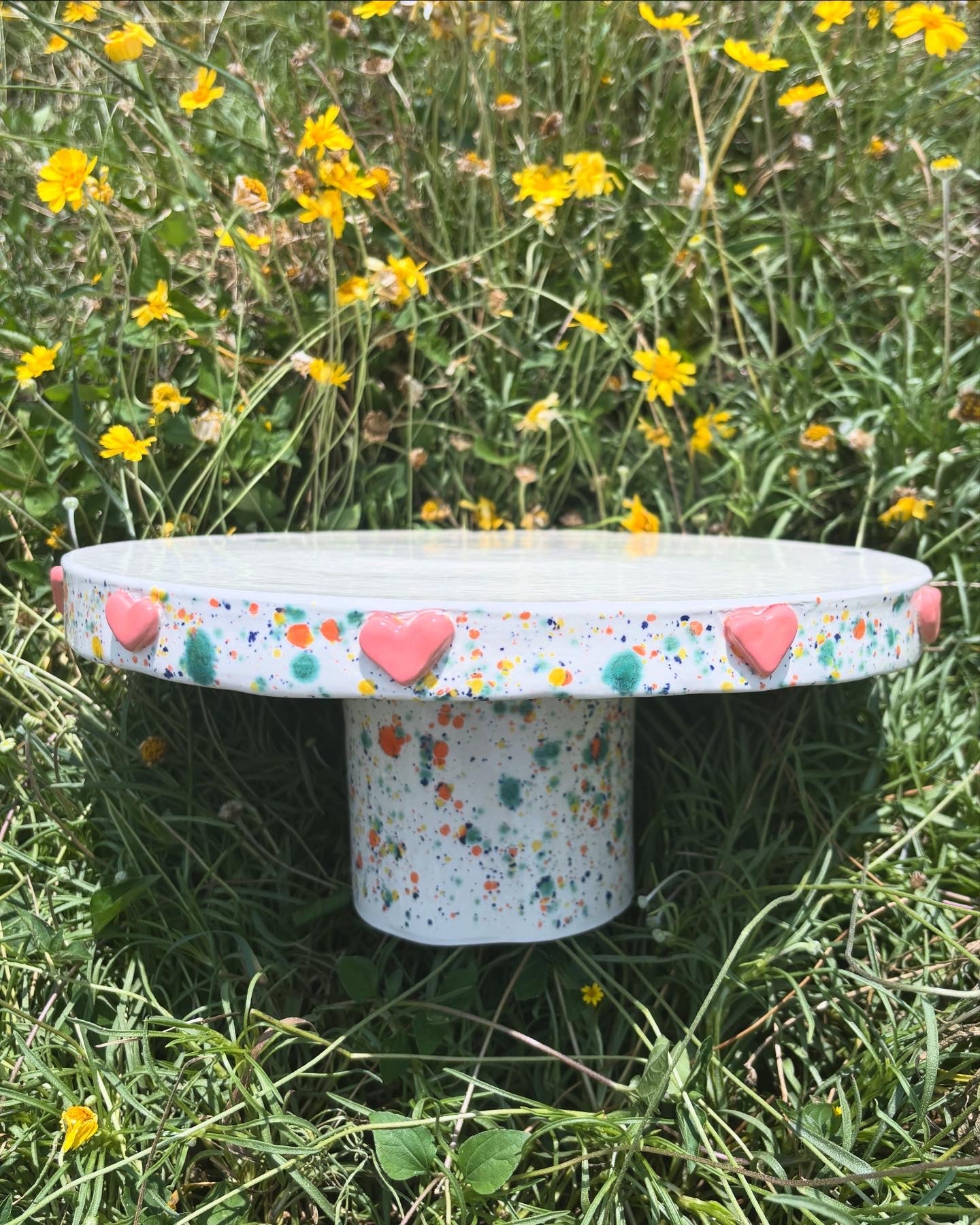 Confetti Cake Stand
