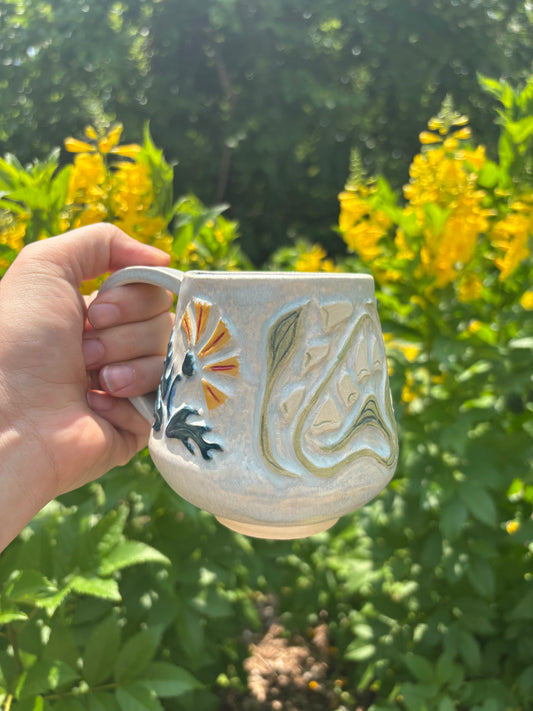 Floral Study Mug
