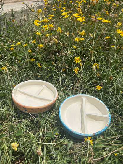 Confetti Divided Plates